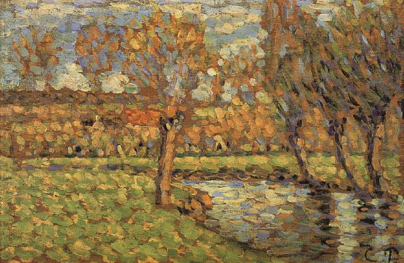 Riparian, Camille Pissarro